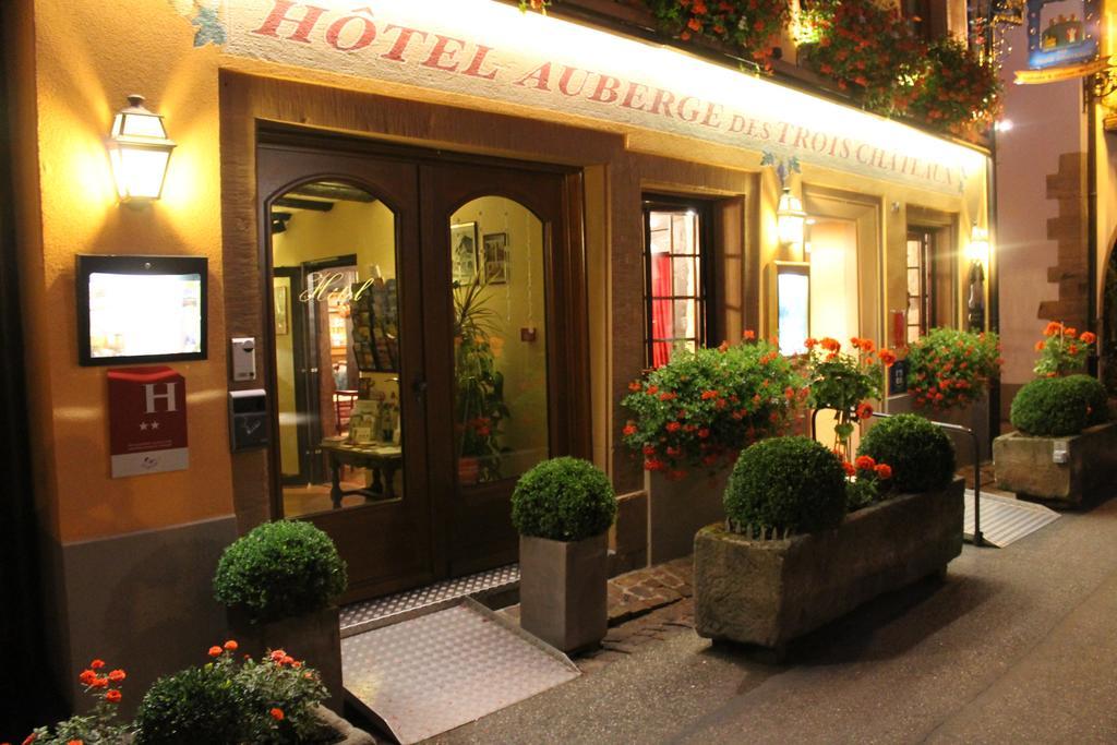 ホテル オーベルジュ デ トロワ シャトー エーグイスハイム エクステリア 写真